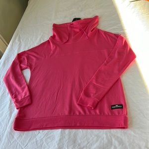 Simply Southern women’s cowl neck pullover. NWT pink size medium.